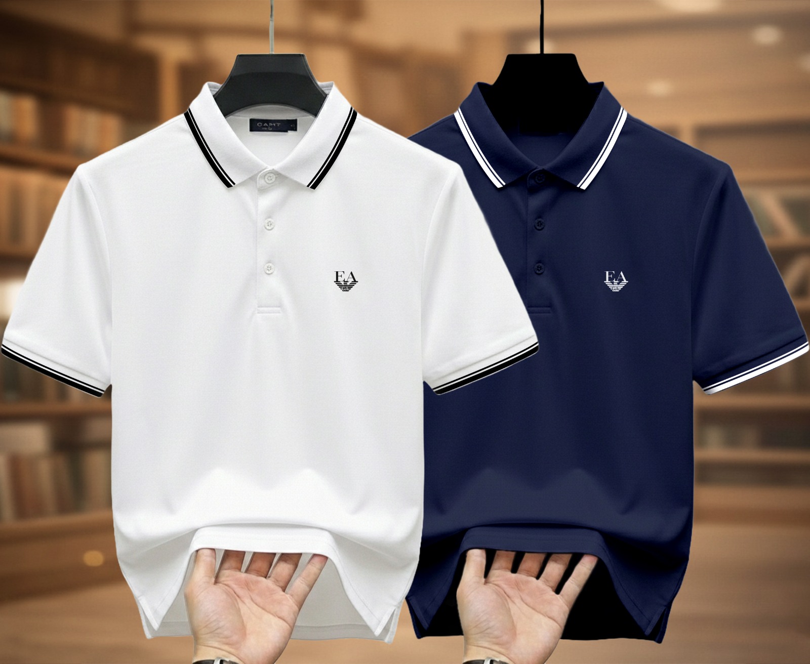 Combo-515-2ps pk cotton polo