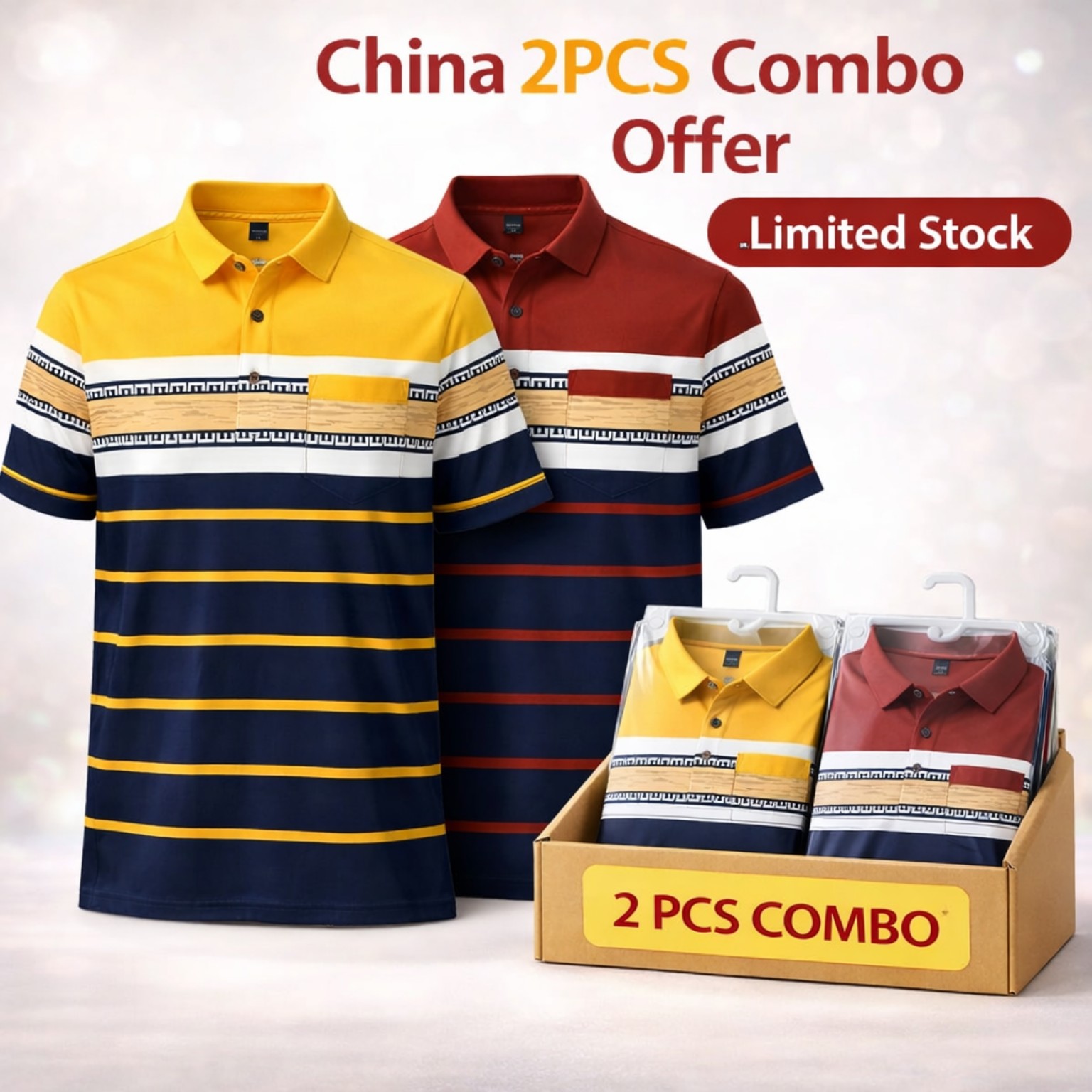 Combo--512-2ps china polo